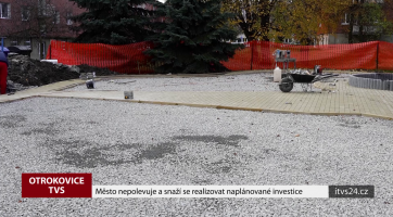 Město nepolevuje a snaží se realizovat naplánované investice