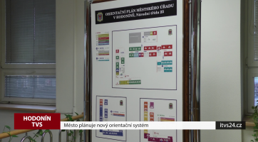 Město plánuje nový orientační systém
