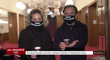 Slovácké divadlo otevřelo výdejové okénko U hladového herce