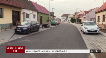 Město dokončilo revitalizaci ulice Na Drahách