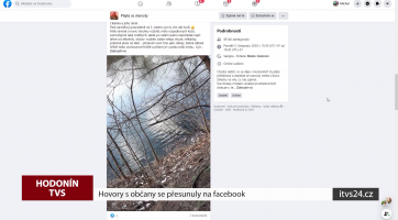 Hovory s občany se přesunuly na facebook
