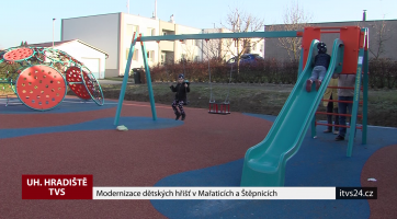 Modernizace dětských hřišť v Mařaticích a Štěpnicích