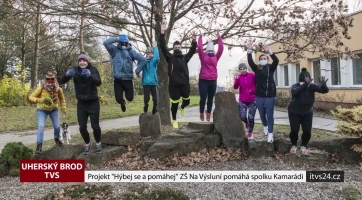 Projekt "Hýbej se a pomáhej" ZŠ Na Výsluní pomáhá spolku Kamarádi