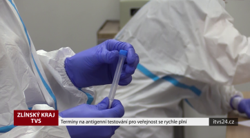 Termíny na antigenní testování pro veřejnost se rychle plní