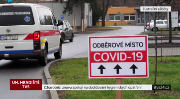 Zdravotníci znovu apelují na dodržování hygienických opatření