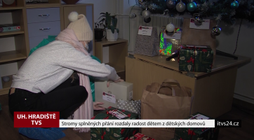 Stromy splněných přání rozdaly radost dětem z dětských domovů