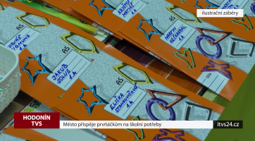 Město přispěje prvňáčkům na školní potřeby