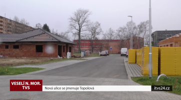 Nová ulice se jmenuje Topolová