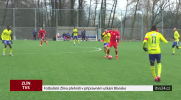 Fotbalisté Zlína přehráli v přípravném utkání Blansko