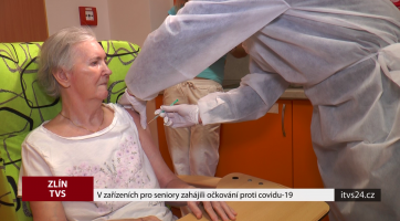 V zařízeních pro seniory zahájili očkování proti covidu-19