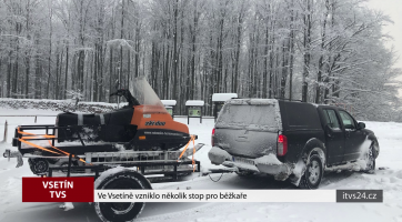 Ve Vsetíně vzniklo několik stop pro běžkaře