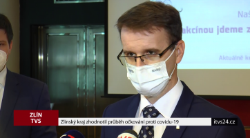 Zlínský kraj zhodnotil průběh očkování proti covidu-19