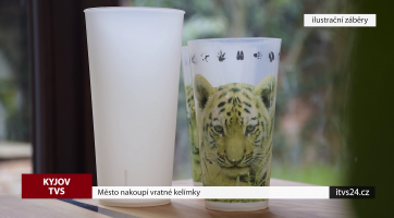 Město nakoupí vratné kelímky
