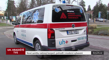 Nové sanitky nabízejí bezpečí, pohodlí i moderní vybavení