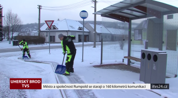 Město a společnost Rumpold se starají o 160 km komunikací
