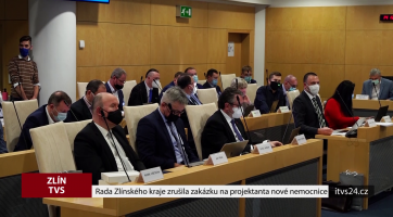 Rada Zlínského kraje zrušila zakázku na projektanta nové nemocnice