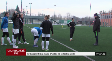 Fotbalistky Slovácka se chystají na restart soutěže