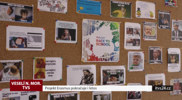 Projekt Erasmus pokračuje i letos