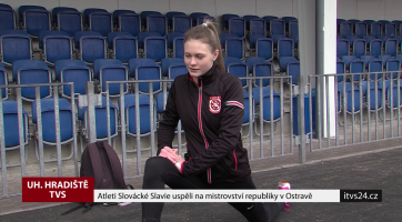 Atleti Slovácké Slavie uspěli na mistrovství republiky v Ostravě