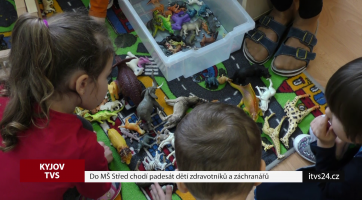 Do MŠ Střed chodí padesát dětí zdravotníků a záchranářů