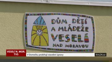 V Domečku probíhají stavební úpravy