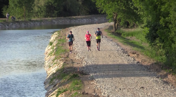 Dva běžci zdolali celý tok řeky Moravy