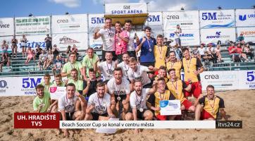 Beach Soccer Cup se konal v centru města
