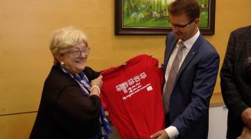 Do Uherského Hradiště zavítala ředitelka NCSML z Iowy