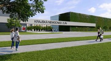Radní prodloužili investiční akci „Nová krajská Baťova nemocnice“