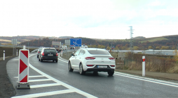 Řidiči se dočkali otevření jihovýchodního obchvatu Otrokovic