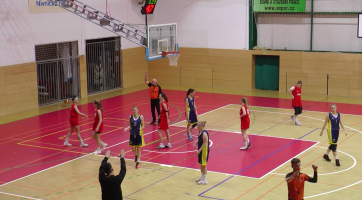 Basketbalistky Uherského Brodu se radovaly z vítězství