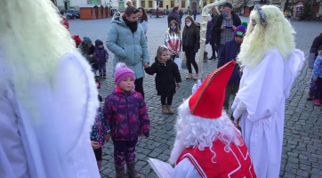 Mikuláš se svou družinou navštívil i Uherské Hradiště