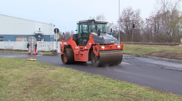 Město rozšířilo ulici Sportovní