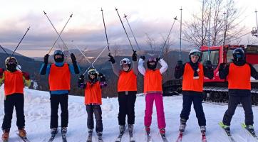 Děti z Chorvatska se na Valašsku učily lyžovat
