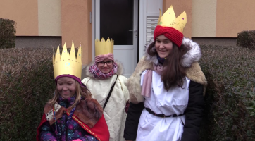 Tři králové se po roční pauze vrátili do ulic Hodonína