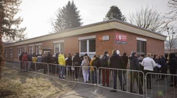 Asistenční centrum pomoci Ukrajině zažilo během prvního dne pořádný nápor