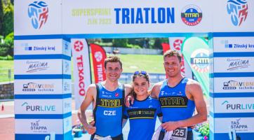 2 dny, 4 vítězství! Triatlonista Grebík ovládl český šampionát v supersprintu