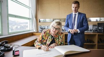 Velvyslankyně Chorvatska navštívila vedení kraje