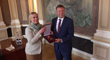 Ministryně obrany Jana Černochová navštívila Slovácko