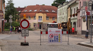 Začala rekonstrukce ulic Svatoborská a Riegrova. Jak dlouho potrvá?