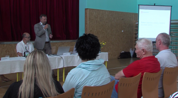 Veřejné setkání starosty města s obyvateli a místní komisí Jarošov