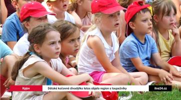 Dětské kočovné divadýlko letos objelo region s loupežníky