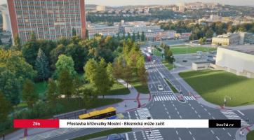 Přestavba křižovatky Mostní - Březnická může začít 