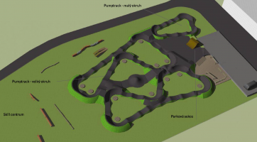 Staré Město postaví pumptrackovou dráhu nejen pro bikery