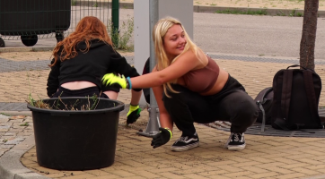 Při práci ve vedrech studenty osvěžily nanuky