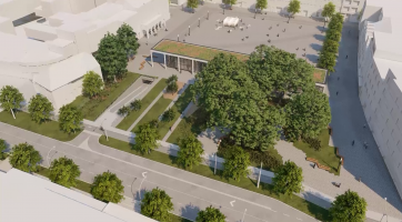 Zlínská radnice představila návrh rekonstrukce náměstí Míru