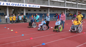 Děti ze speciálních škol závodily na olympiádě