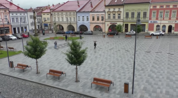 Ve Valašském Meziříčí mají nové náměstí. Obyvatelé se ho dočkali po 60 letech