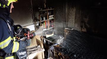 Požár bytu v Rožnově pod Radhoštěm má dvě zvířecí oběti