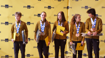 Medailisté z Olympiády dětí a mládeže převzali ocenění z rukou hejtmana